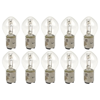 Żarówka S2 12V 35W/35W BA20d 10 sztuk TEGER, T-12V35W/35W