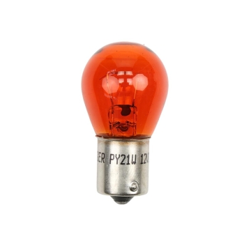 Żarówka Orange pomarańczowa 12V 21W Orange BA15s 10 sztuk TEGER