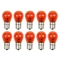 Żarówka Orange pomarańczowa 12V 21W Orange BA15s 10 sztuk TEGER, T-12V21WORANGE