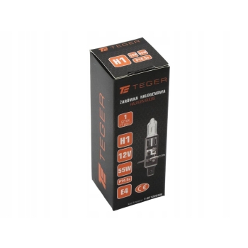 Żarówka H1 12V 55W P14.5s 10 sztuk TEGER