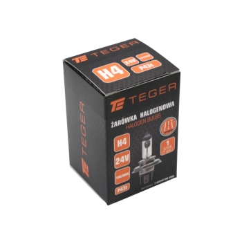 Żarówka H4 24V 100/90W P43t 10 sztuk TEGER