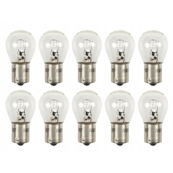 Żarówka 12V 21W BA15s 10 sztuk TEGER, T-12V21W