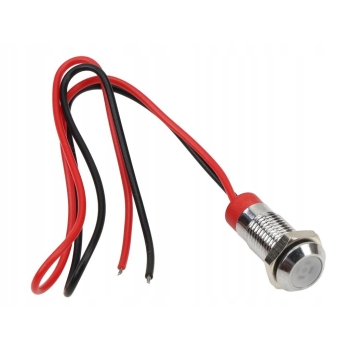 Lampka kontrolna deski rozdzielczej LED FI8 12/24V biała, LKL7W