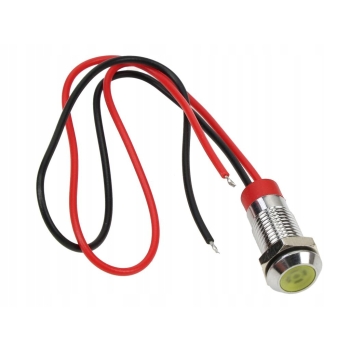 Lampka kontrolna deski rozdzielczej LED FI8 12/24V pomarańczowa, LKL7O