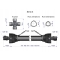 Wał wałek WOM 760-1150mm 460Nm 50240 CE 2020 seria 3R ROYAL FARM