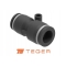 Złączka prosta redukcyjna wtykowa tekalan 8mm x 4mm TEGER, T-ZPR-08-04