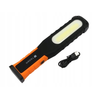 Lampa warsztatowa latarka LED COB XPG1100lm 5000mAh, z powerbankiem TEGER, T-LED-0101