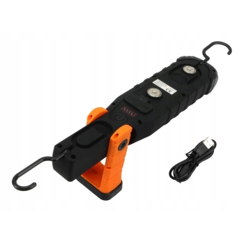 Lampa warsztatowa latarka LED COB XPG1100lm 5000mAh, z powerbankiem TEGER