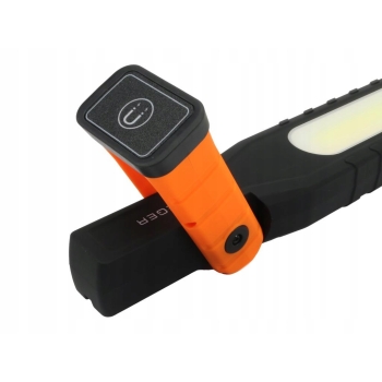Lampa warsztatowa latarka LED COB XPG1100lm 5000mAh, z powerbankiem TEGER