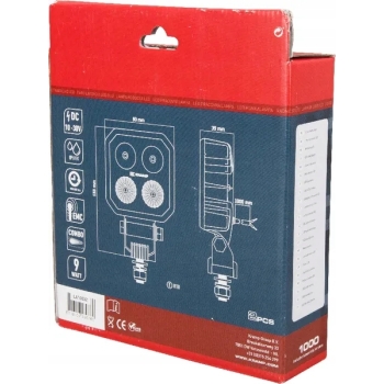Zestaw lamp roboczych belki opryskiwacza, niebieska 2szt. 2x9W