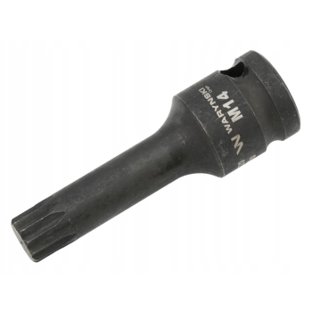 Nasadka udarowa 1/2, bit spline M14 ze stali CrMo WARYŃSKI, WMU220