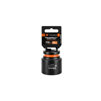 Klucz nasadowy nasadka udarowa 3/4 sześciokątna 38 mm Cr-Mo TEGER, T-W-KNS530