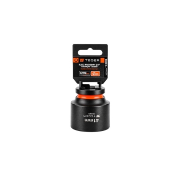 Klucz nasadowy nasadka udarowa 3/4 sześciokątna 41 mm Cr-Mo TEGER, T-W-KNS531